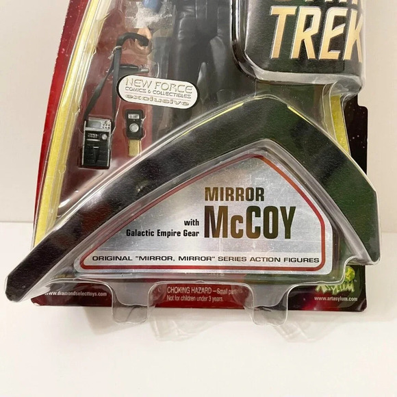 Art Asylum Star Trek Mirror Dr McCoy Action Figure Galactic Empire Gear - Picture 5 of 16